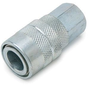 Titan Hand Tools 19326 Industrial Style Air Line Coupler, 1/4 in, FNPT, Steel
