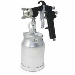 19418 Siphon Feed Production Spray Gun, 1.8 mm, 1 L, Aluminum
