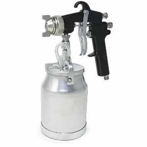 Titan 19418 HVLP Spray Gun with 1.8 mm Needle and Nozzle, Non-Bleeder Siphon Feed, 1 L Aluminum