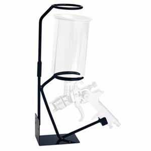Gravity Feed Air Spray Gun Holder 19990, Steel Construction for Secure Mounting