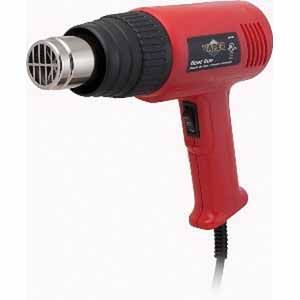 22400 Heat Gun, 17 cfm high / 10 cfm low, 120 V, 12.5 A, ideal for plastic welding