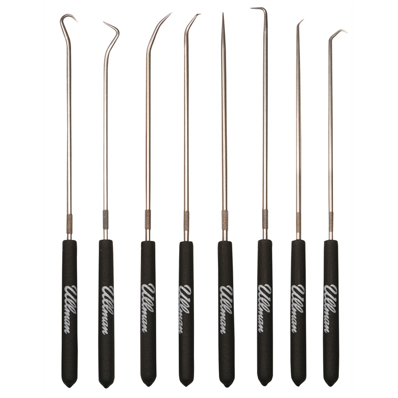 9-3/4" Long 8 Piece Hook & Pick Set