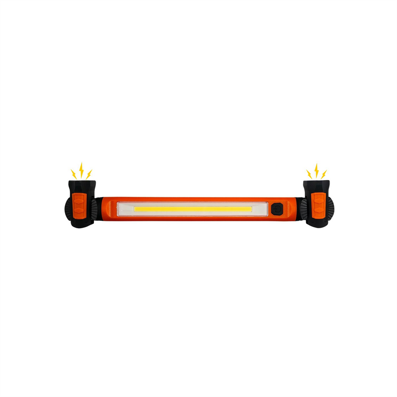 Ullman LGT-UH-1-OR Multi-Use Magnetic LED Light with Rotating End Magnets