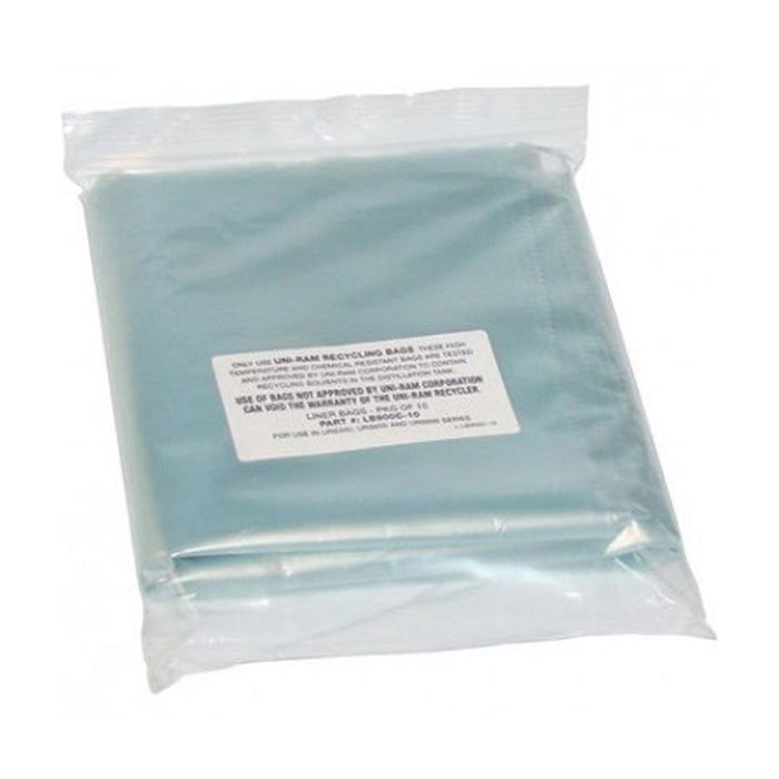 Uni-ram LB2000E-10 Liner Bag, 3 mil, Blue, Use With: URS2000 Series Solvent Recycler