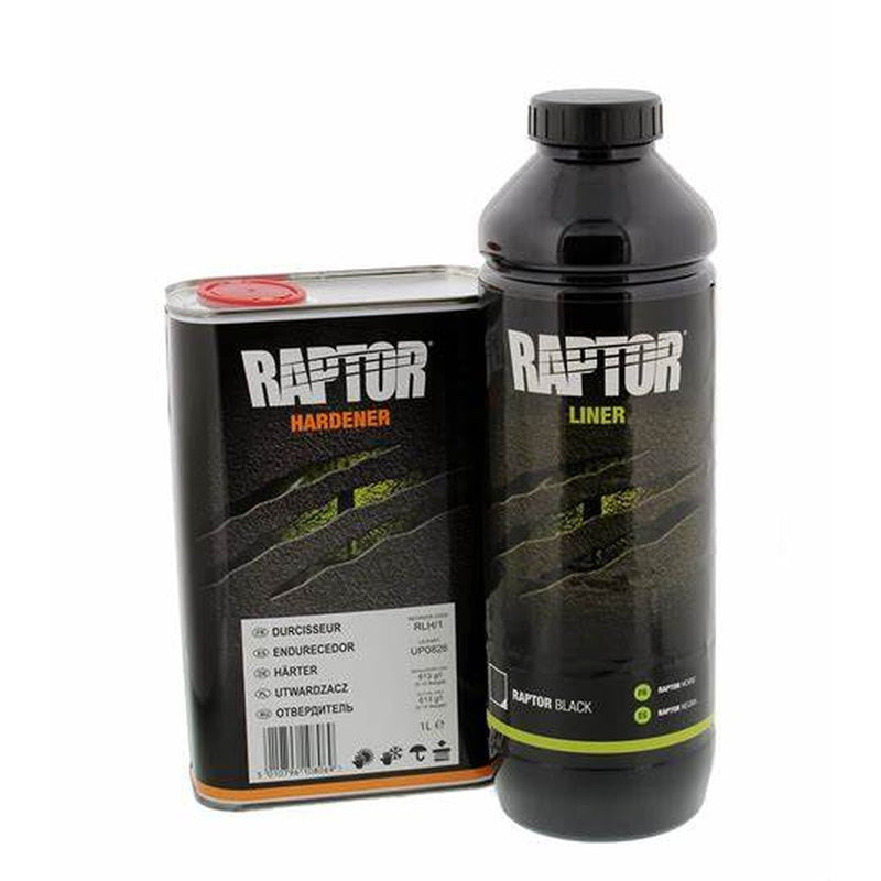 U-POL pbo1lb Poly Bottle, 1 L, Black