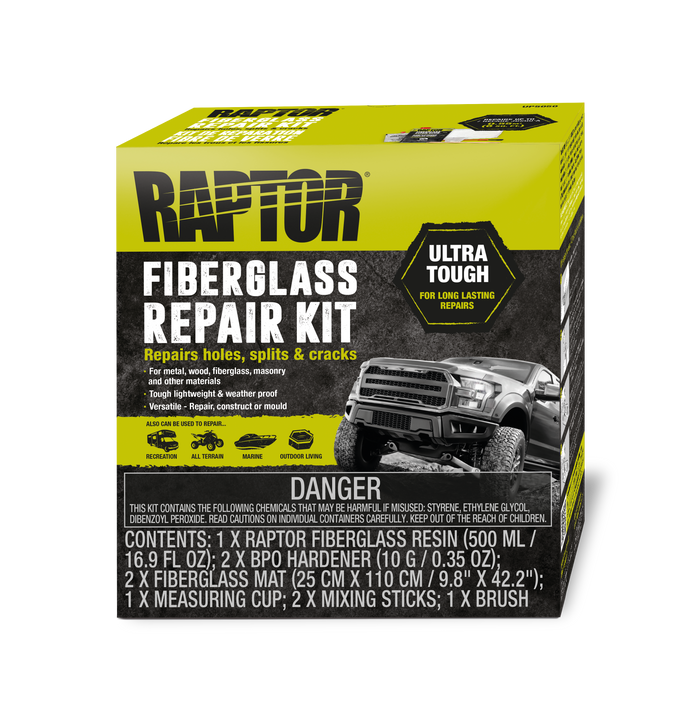 U-POL RAPTOR 5050 Fiberglass Repair Kit