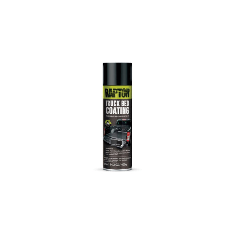U-POL RAPTOR 4878 1K Truck Bed Coating, 14.3 oz Aerosol Can, Gray, 8.6 sq-ft Coverage
