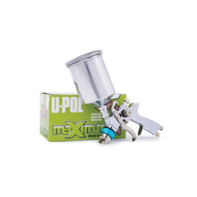 U-POL UP0313 HVLP Gravity Spray Gun, 2.5 mm Tip