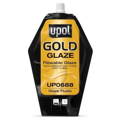 U-POL GOLD UP0688 Flowable Glaze, 440 mL Filler Bag, Liquid — view 2