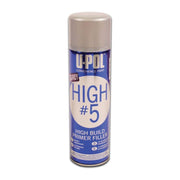 U-POL UP0791V HIGH #5 High-Build Primer, 450 mL, Gray, 21.5 sq-ft Coverage, 60 min Dry Curing