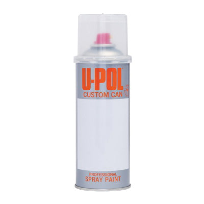 U-POL Custom Can UP0851 Solvent Based Fill-One Aerosol, 400 mL Aerosol Can