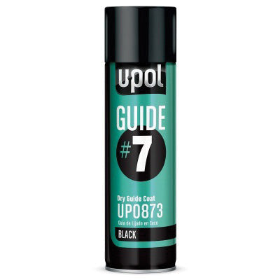 U-POL GUIDE#7 UP0873 Dry Guide Coat, 450 mL Aerosol Can, Black, Liquid