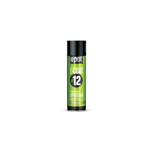 U-POL E-COAT#12 UP0895 Repair Aerosol 450 mL Aerosol Can, White, 17 sq-ft Coverage
