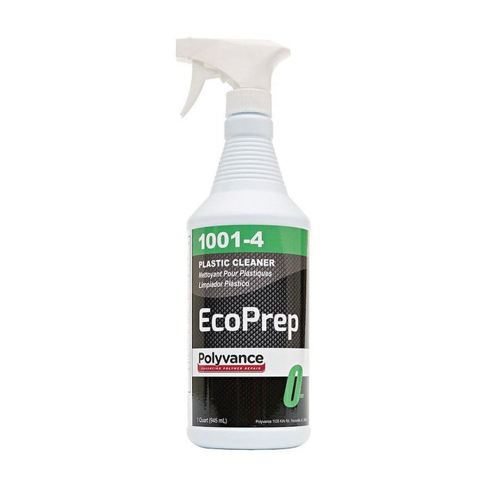 Polyvance EcoPrep 1001-4 Plastic Cleaner, 32 fl-oz Bottle, Clear, Liquid