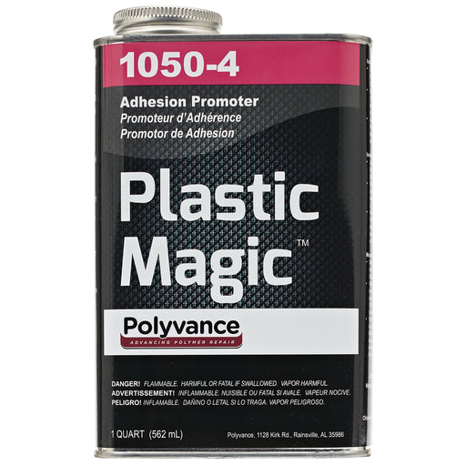 Polyvance Plastic Magic 1050-4 Adhesion Promoter, 1 qt Can, Clear, Petroleum, 757 g/L
