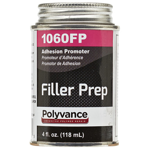 Polyvance Filler Prep 1060FP Adhesion Promoter, 4 fl-oz, Clear, Liquid
