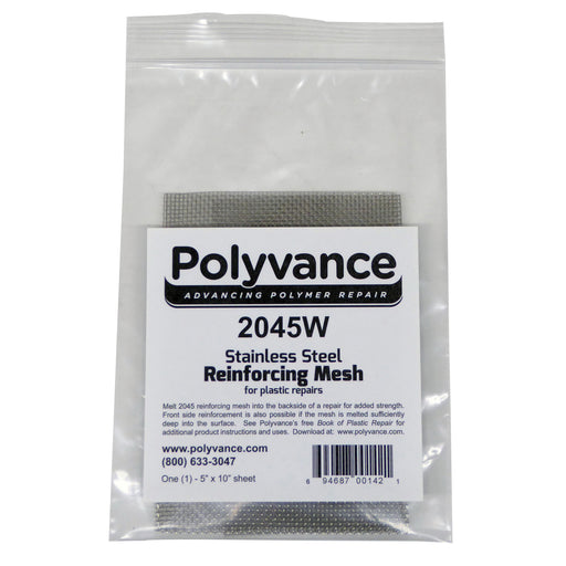 Polyvance 2045W Reinforcing Wire Mesh, Stainless Steel