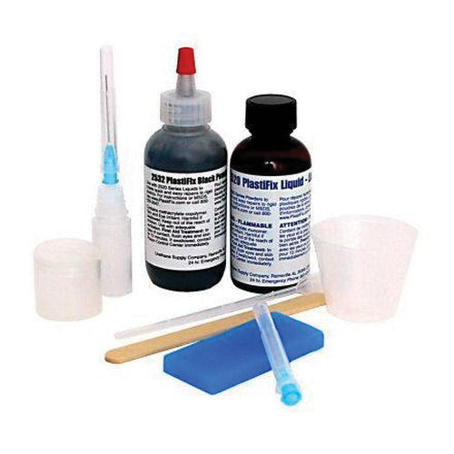 Polyvance PlastiFix 2503 Rigid Plastic Repair Kit, Colorless, Liquid — view 2