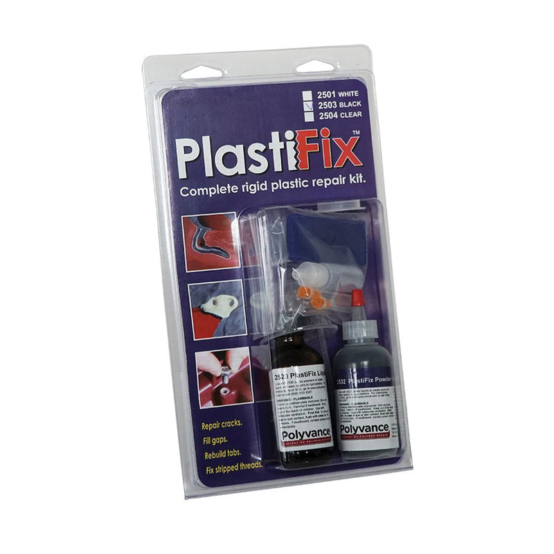 PlastiFix 2503 Rigid Plastic Repair Kit Colorless Liquid