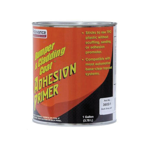 Polyvance Bumper & Cladding Coat 3602-1 Adhesion Primer, 1 gal Can, Medium Viscosity Pourable Liquid