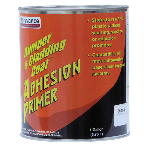 Polyvance Bumper & Cladding Coat 3604-1 Adhesion Primer, 1 gal Can, Medium Viscosity Pourable Liquid