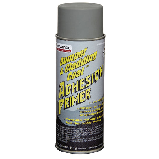 Polyvance Bumper & Cladding Coat 3612-A Low VOC Adhesion Primer, 11 oz Aerosol Can, Dark Gray, Liqui