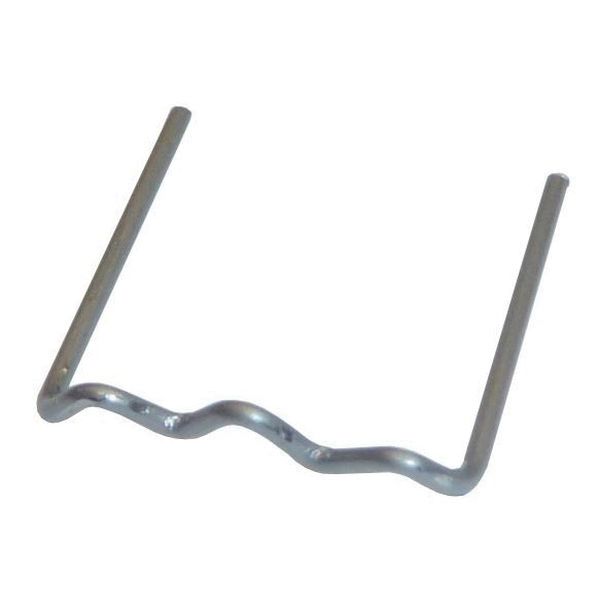 6214 Flat Staple, 0.8 mm Dia, 3-1/2 in L x 1 in W x 2-1/2 in H