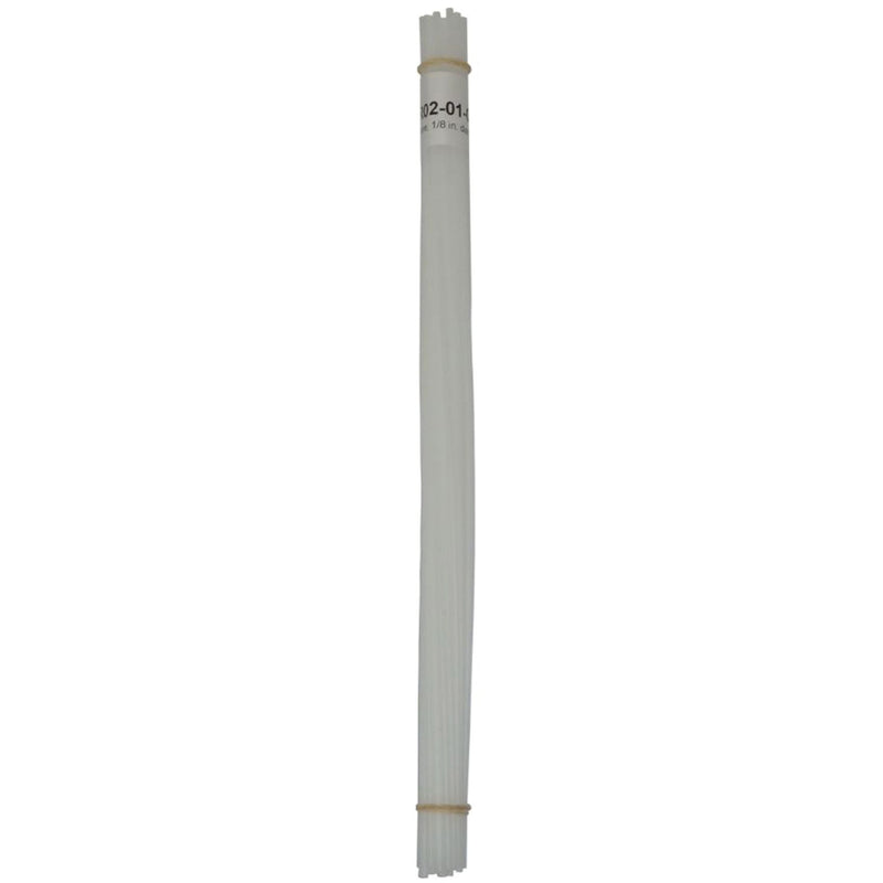 Polyvance R02-01-03-NT Welding Rod, 1/8 in Dia x 12 in L, Round, Polypropylene, Natural