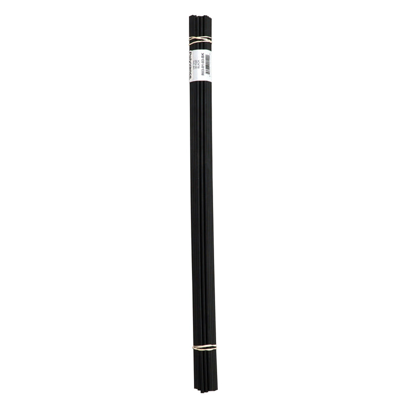 R03-01-03-BK Welding Rod, 1/8 in Dia x 12 in L, Round, ABS, Black, 30 ft pack