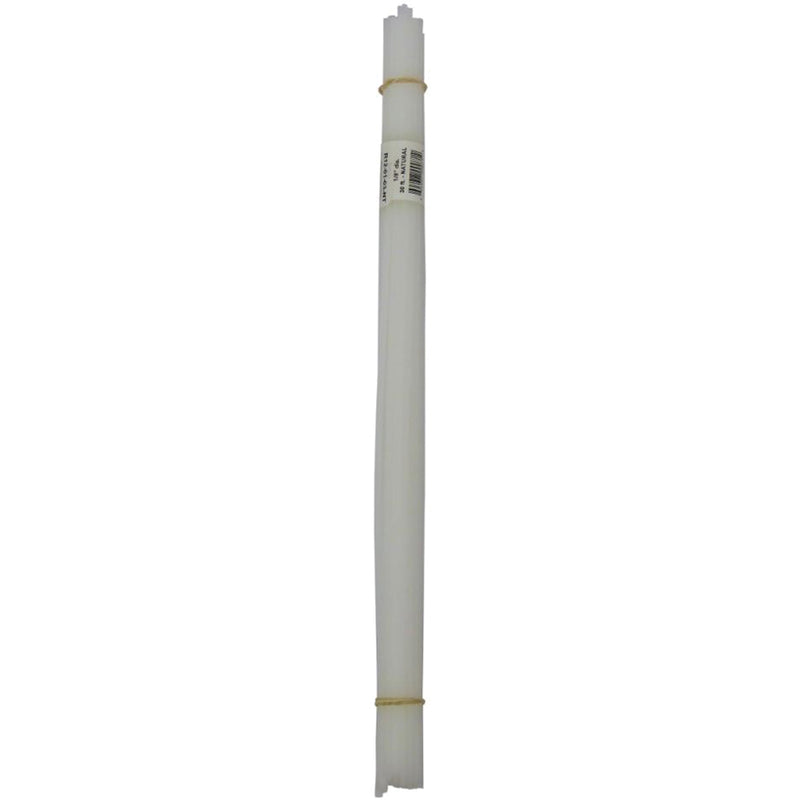 Polyvance R12-01-03-NT Welding Rod, 1/8 in Dia x 12 in L, Round, HDPE, Natural