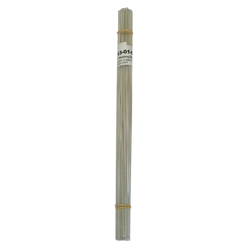 R13-01-03-NT Welding Rod, 1/8 in Dia x 12 in L, Round, Polyethylene Terephthalate, Natural