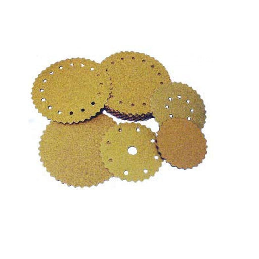 US Chemical & Plastics 3In-600-Gld-Hookit Paper Disc-50Bx