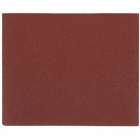 US Chemical & Plastics 078114 Sanding Sheet, 9 in W x 11 in L, 320 Grit