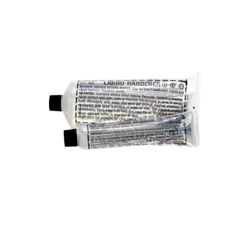 US Chemical & Plastics 30010 Hardener, 2 oz Tube, Clear, Liquid