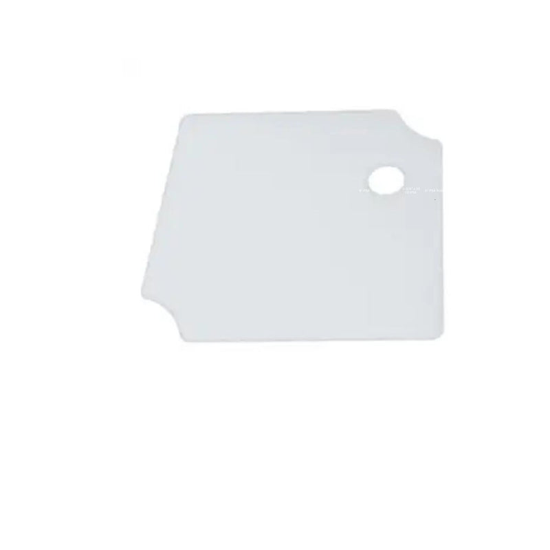US Chemical & Plastics 37005 Square Mixing Board, 12 x 12 in, Plastic — White