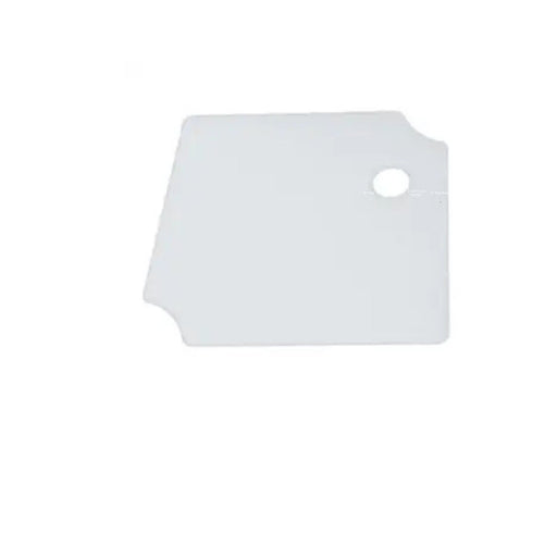 US Chemical & Plastics 37005 Square Mixing Board, 12 x 12 in, Plastic — White
