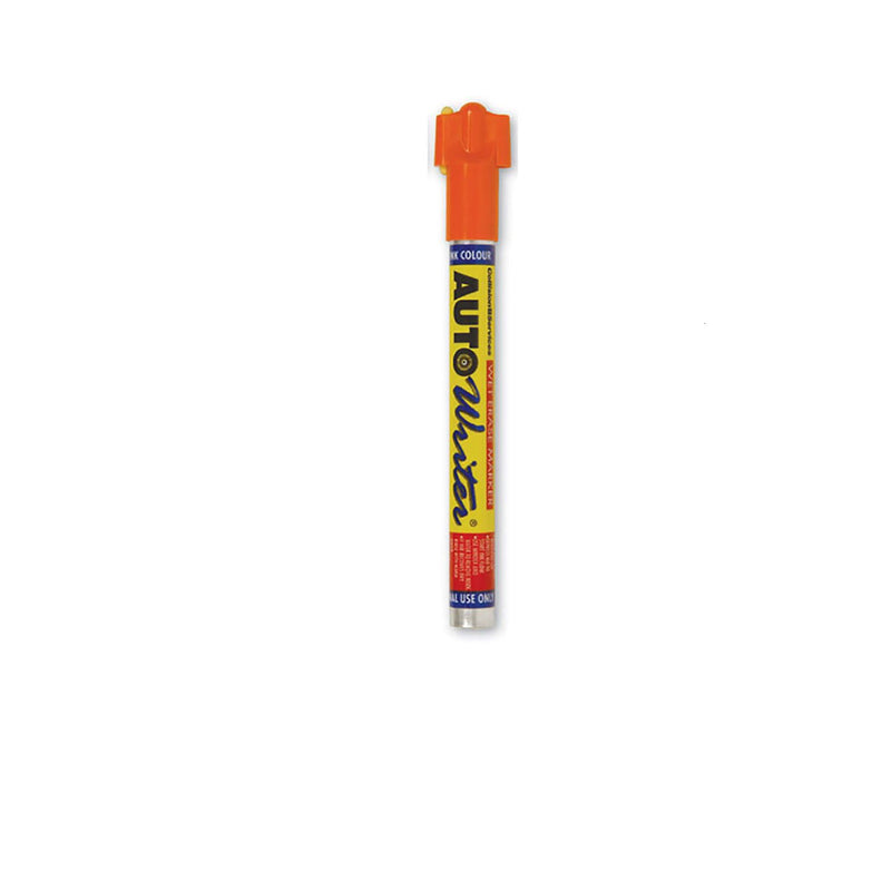 US Chemical & Plastics Auto Writer 37009 Marker, Orange