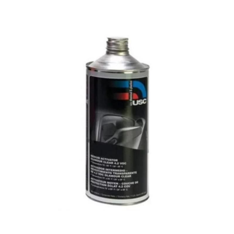 US Chemical & Plastics 42-4 Fast Activator, 1 qt, Liquid, Use With: 40 4.2 VOC Glamour Urethane Clea