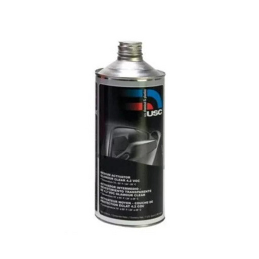 US Chemical & Plastics 44-4 Slow Activator, 1 qt, Liquid, Use With: 40 4.2 VOC Glamour Urethane Clea