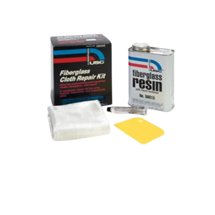 USC 58005 Fiberglass Repair Kit 1 qt Liquid Kit