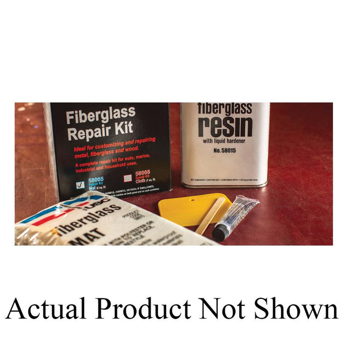 USC 58075 Fiberglass Mat 8 sq-ft - Strong Flexible Reinforcement for Auto Body Repairs
