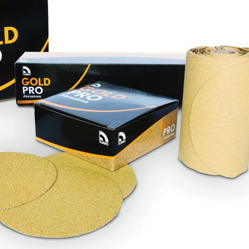 US Chemical & Plastics Gold Pro 087116 Abrasive Sheet Roll, 2-3/4 in W x 25 yd L, P400 Grit