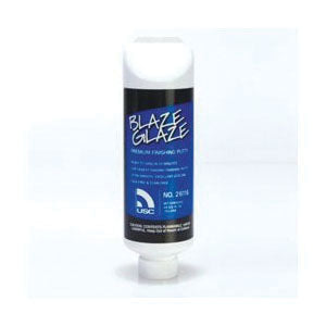 US Chemical & Plastics BLAZE GLAZE 26116 Premium Finishing Putty, 24 fl-oz Tube, Liquid — Light Aqua