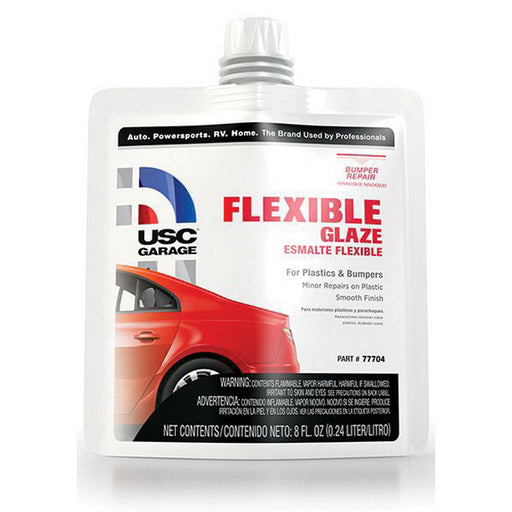 US Chemical & Plastics 77704 Flexible Glaze, 8 oz Pouch, Off-White, Liquid