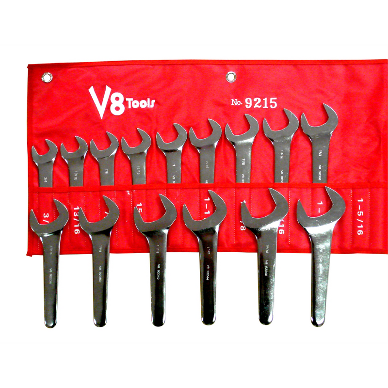WRENCH SET 3/4 THRU 1-5/8 15PC