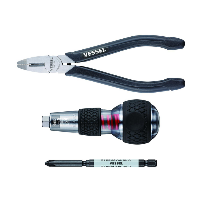 Vessel Tools USA Impact & Out Screwdriver & Screw Removal Kit