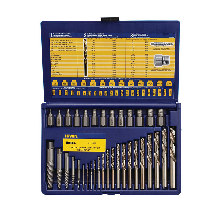 Vise-Grip / Irwin Industrial Tools 35Pc Extractor/Drill Set