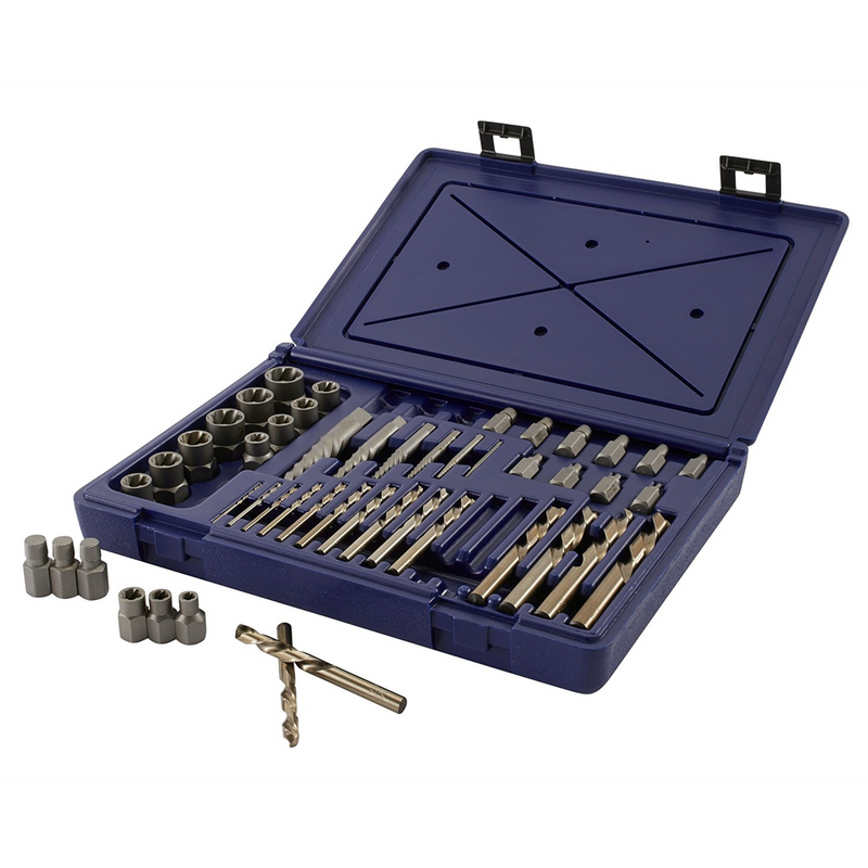 Extractor, Drill Bit Set 48Pc