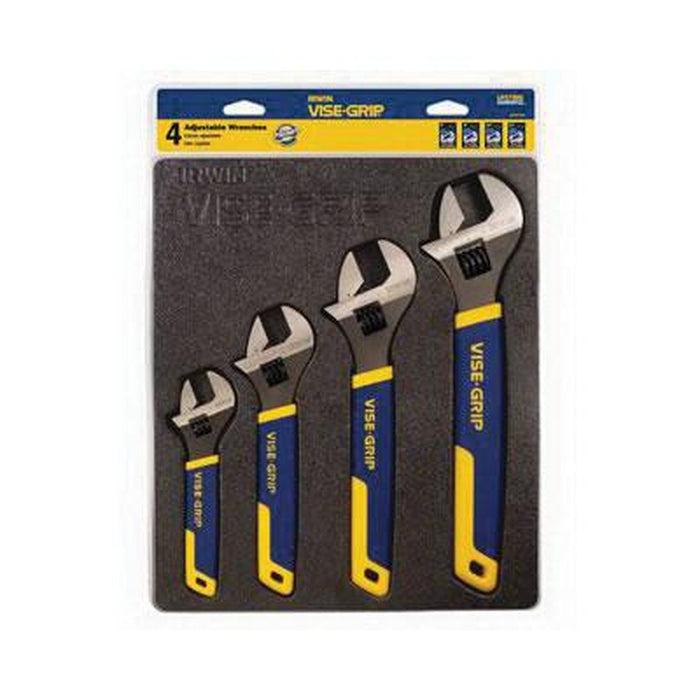 Vise-Grip / Irwin Industrial Tools 4Pc Adj Wrench Tray Set 6/8/10/12 In — view 2