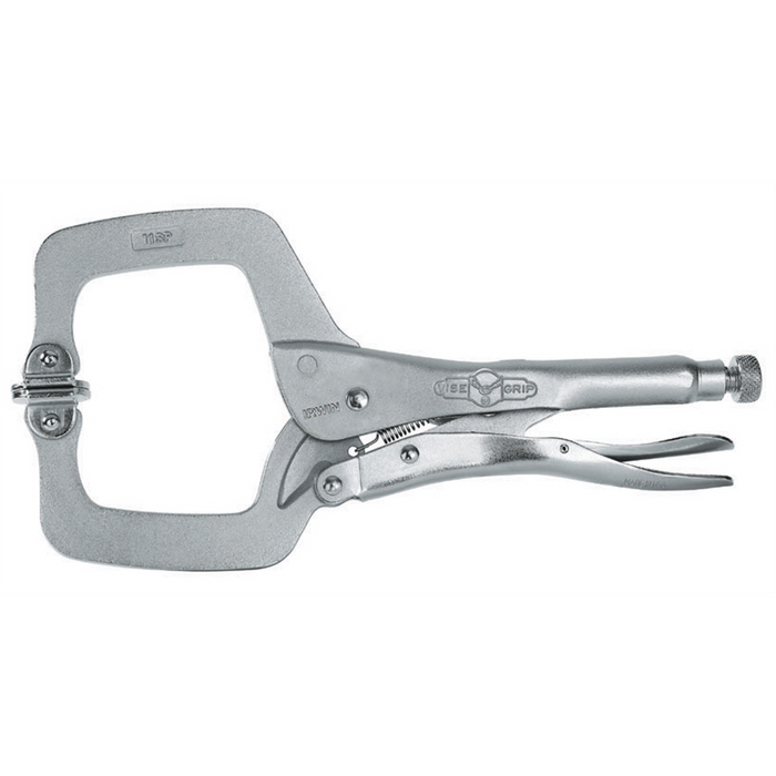 Vise-Grip / Irwin Industrial Tools - 11 Inch C-clamp with Swivel Pad Locking Pliers